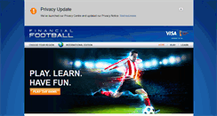 Desktop Screenshot of financialfootball.com